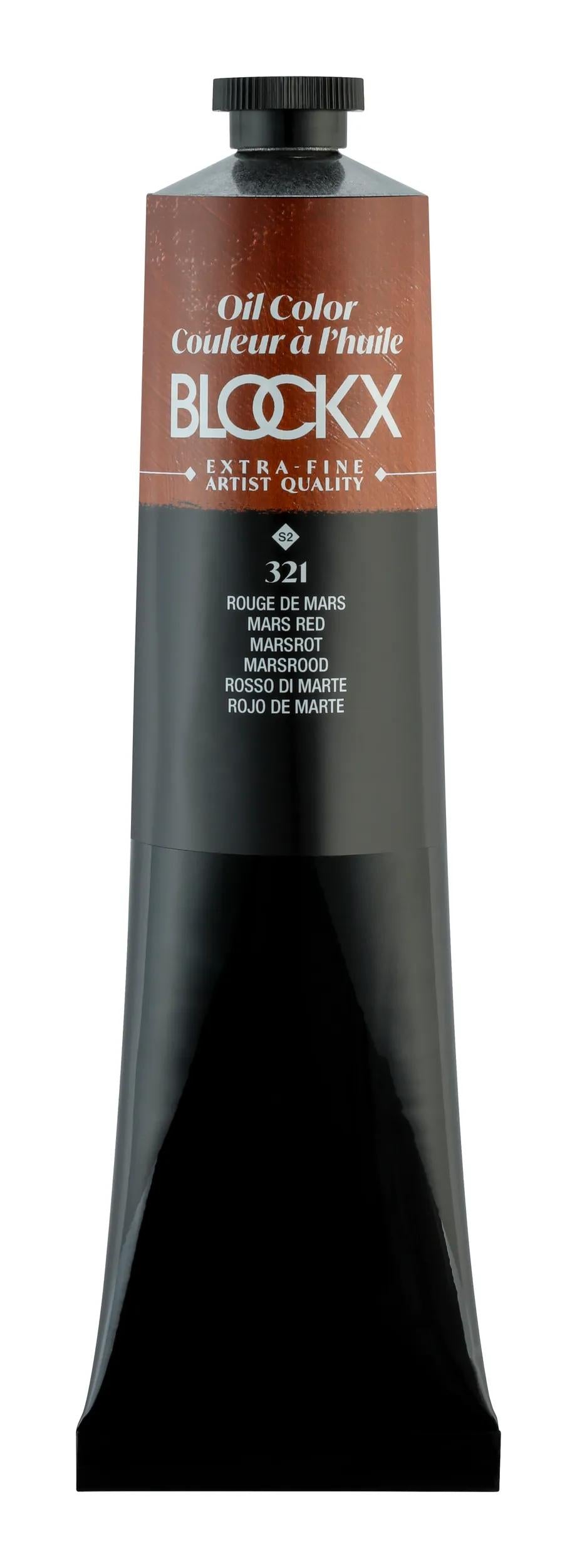 Extra-fine oil paint tube 200ml - Red of March
