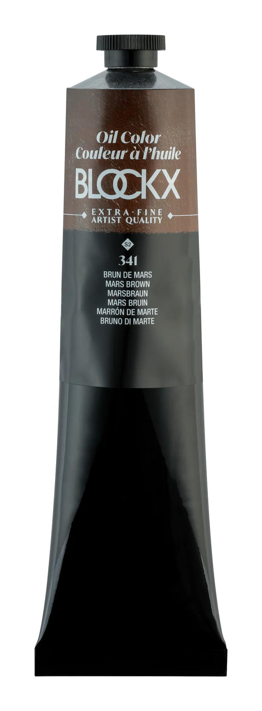 Extra-fine oil paint tube 200ml - Brown of March