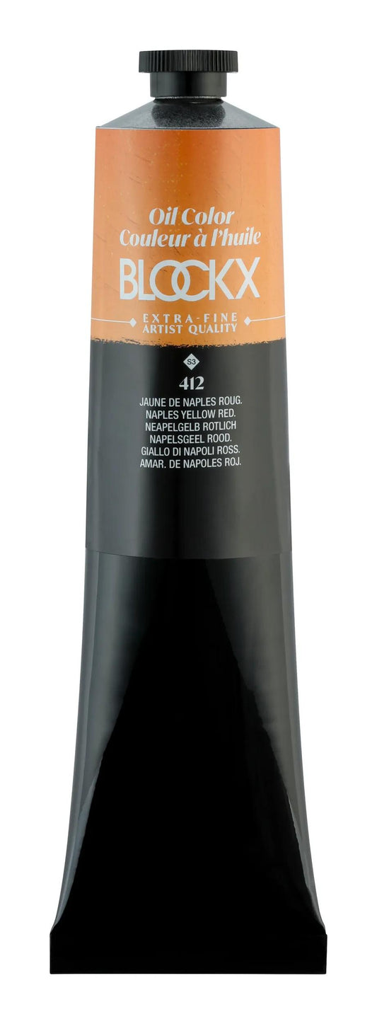 Extra-fine oil paint tube 200ml - Reddish Naples yellow