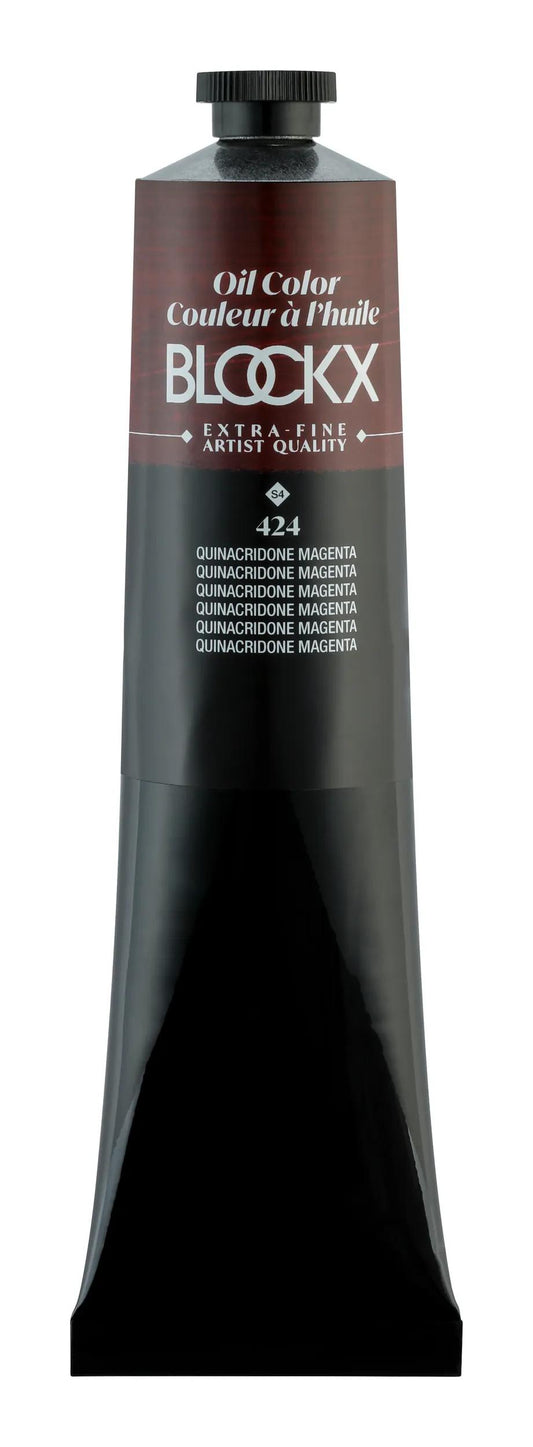 Extra-fine oil paint tube 200ml - Quinacridone magenta