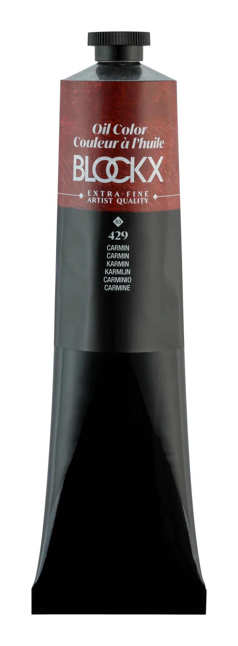 Extra-fine oil paint tube 200ml - Carmin