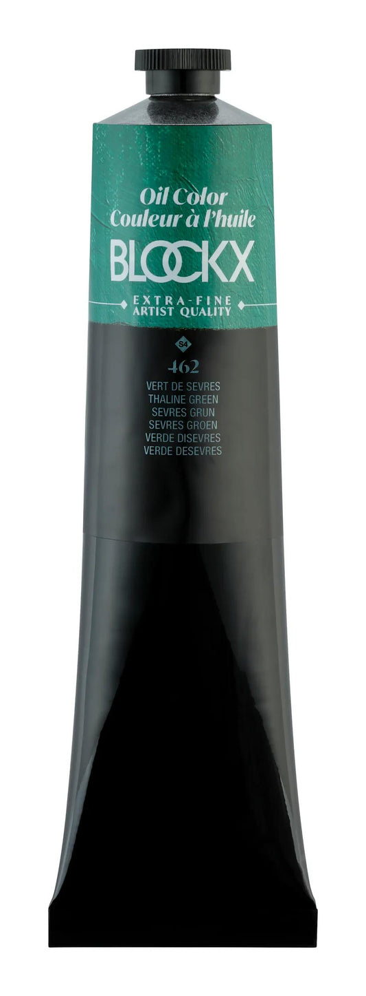 Extra-fine oil paint tube 200ml - Wean green