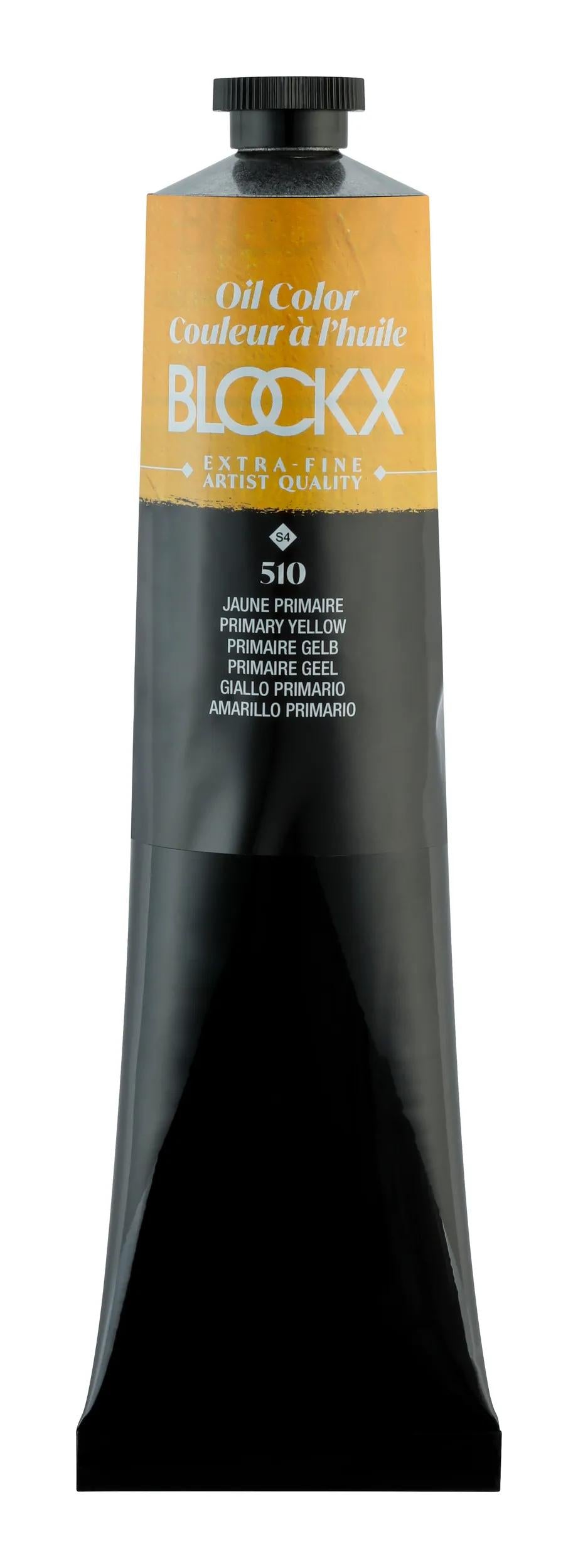 Extra-fine oil paint tube 200ml - Primary yellow