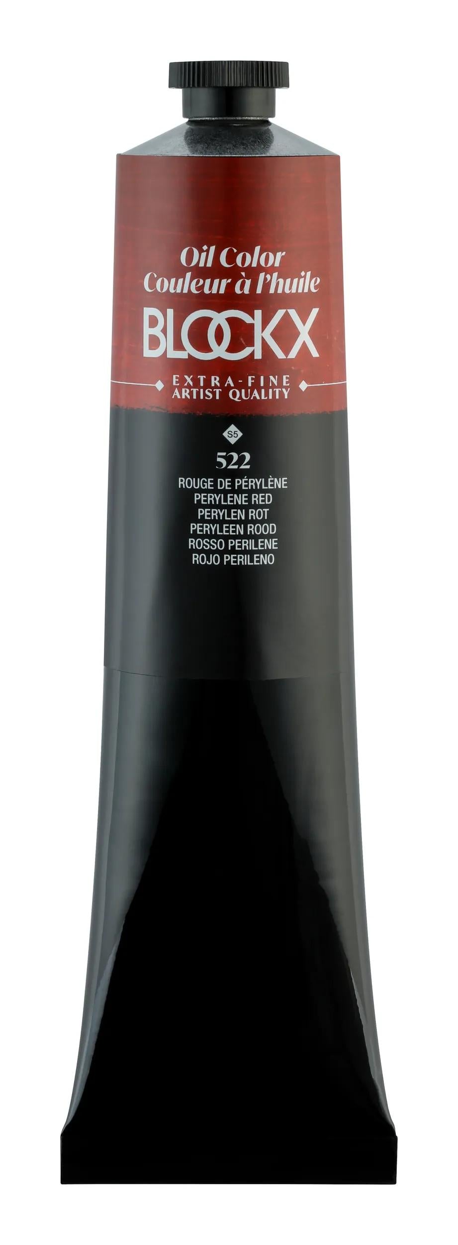 Extra-fine oil paint tube 200ml - Perylene red