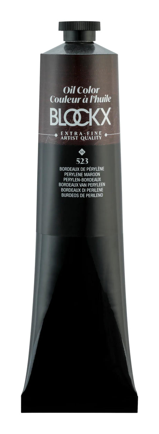 Extra-fine oil paint tube 200ml - Bordeaux de perylene