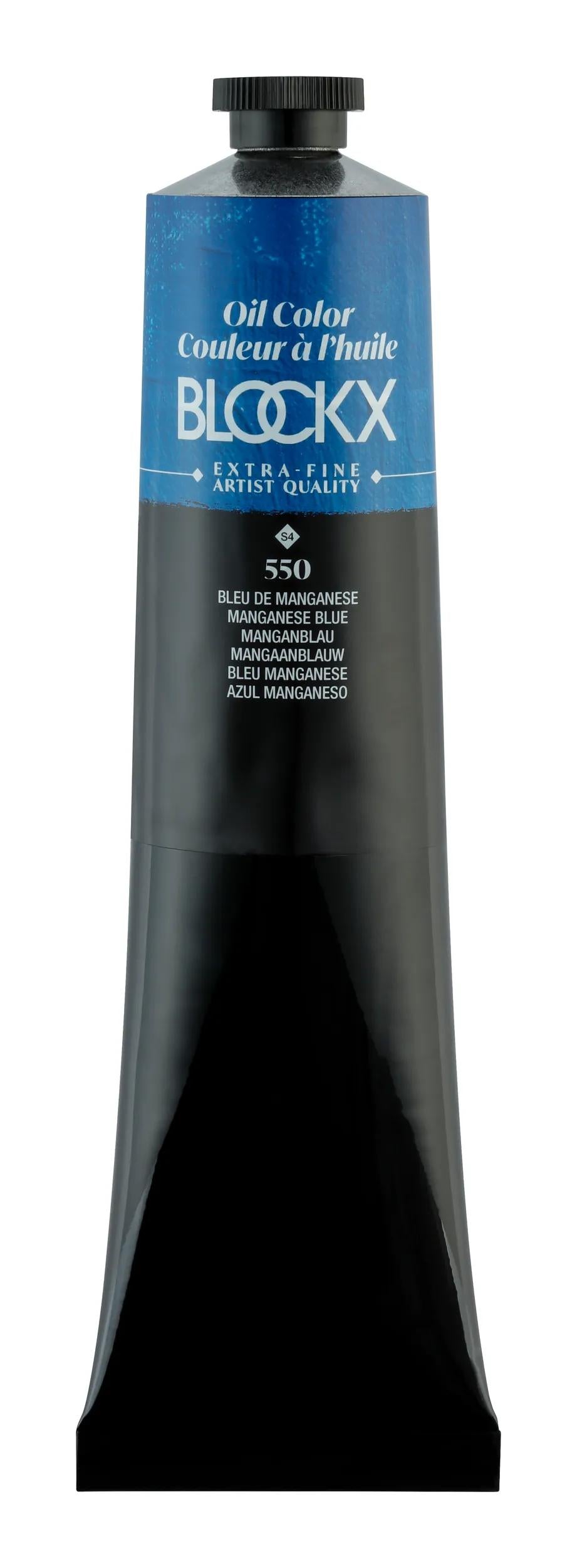 Extra-fine oil paint tube 200ml - Manganese blue