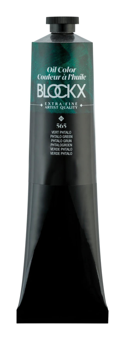 Extra-fine oil paint tube 200ml - Green phthalo