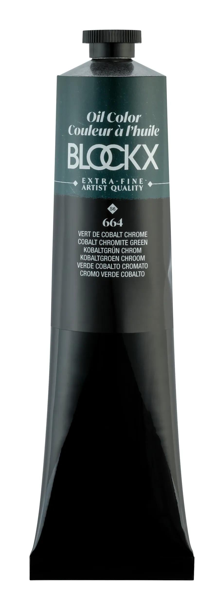 Extra-fine oil paint tube 200ml - Chrome cobalt green