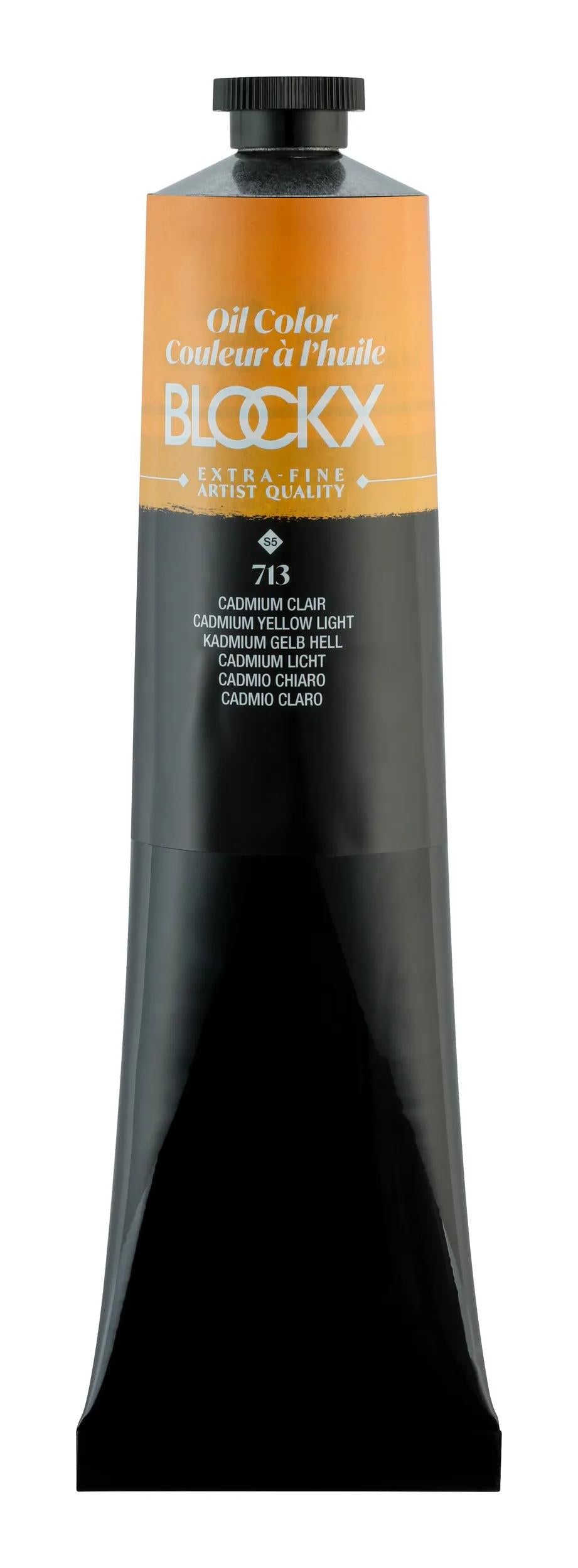 Extra-fine oil paint tube 200ml - Light Cadmium