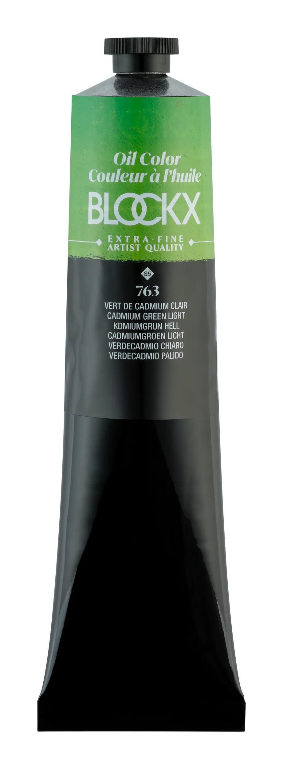 Extra-fine oil paint tube 200ml - Light cadmium green