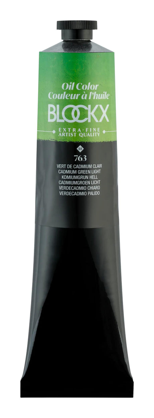 Extra-fine oil paint tube 200ml - Light cadmium green