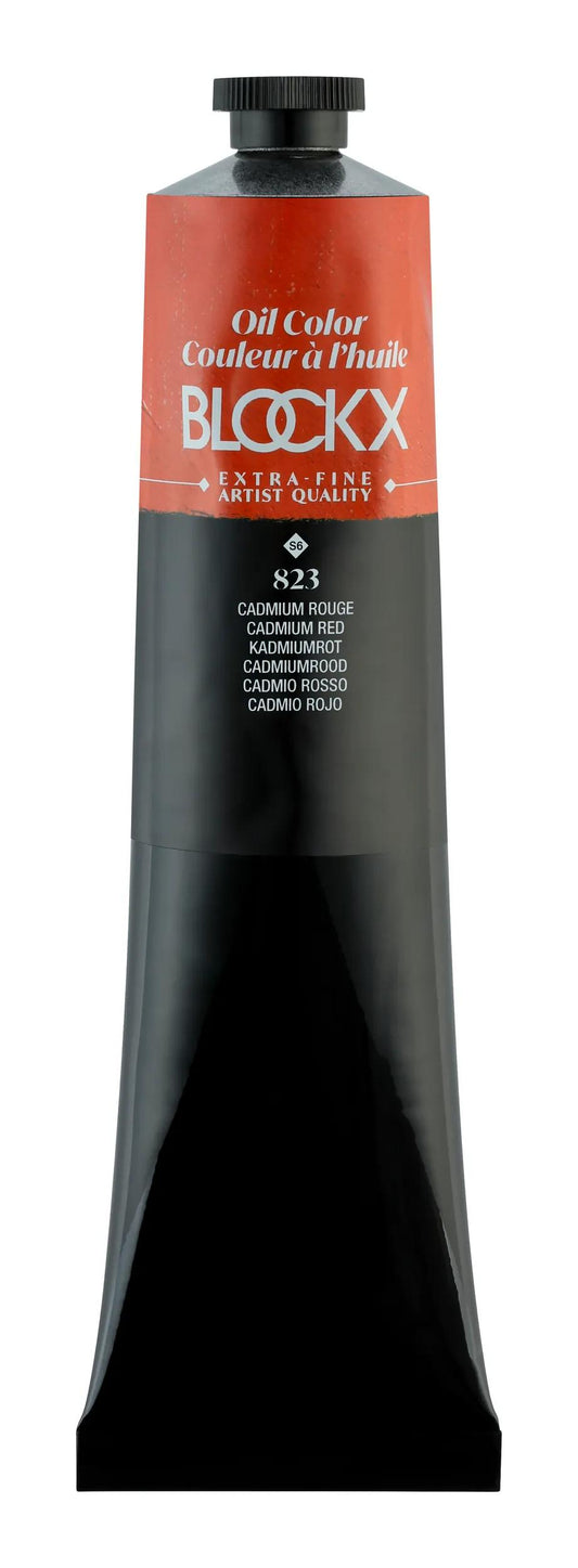 Extra-fine oil paint tube 200ml - Red Cadmium