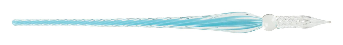 PLUME TORSADED VERY 18 cm - Azur blue - New
