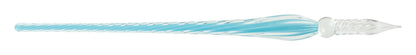 PLUME TORSADED VERY 18 cm - Azur blau - Neu