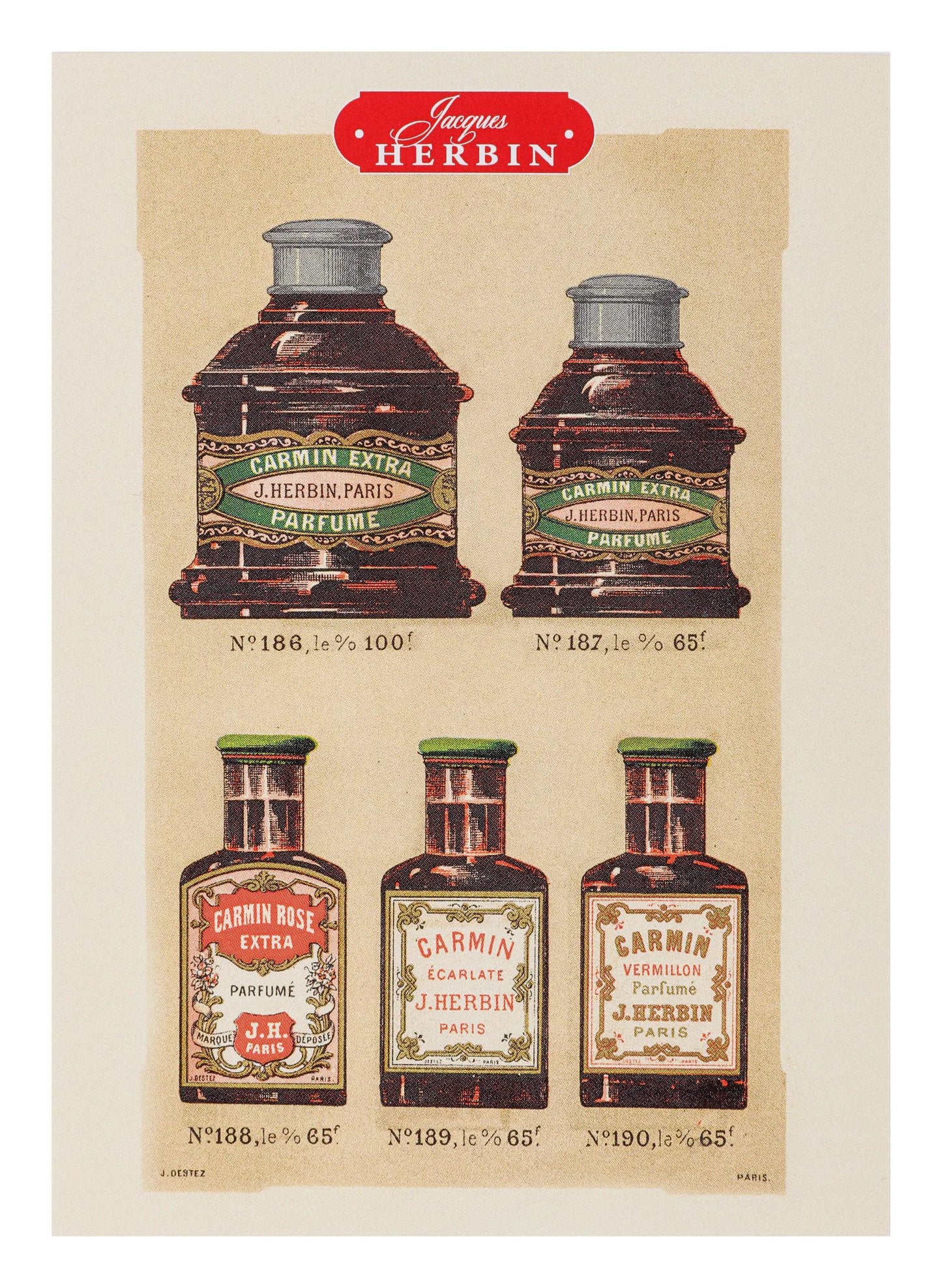 12 Postkarten JH Vintage