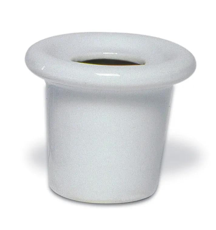 Round porcelain ink - white (Pack x2)