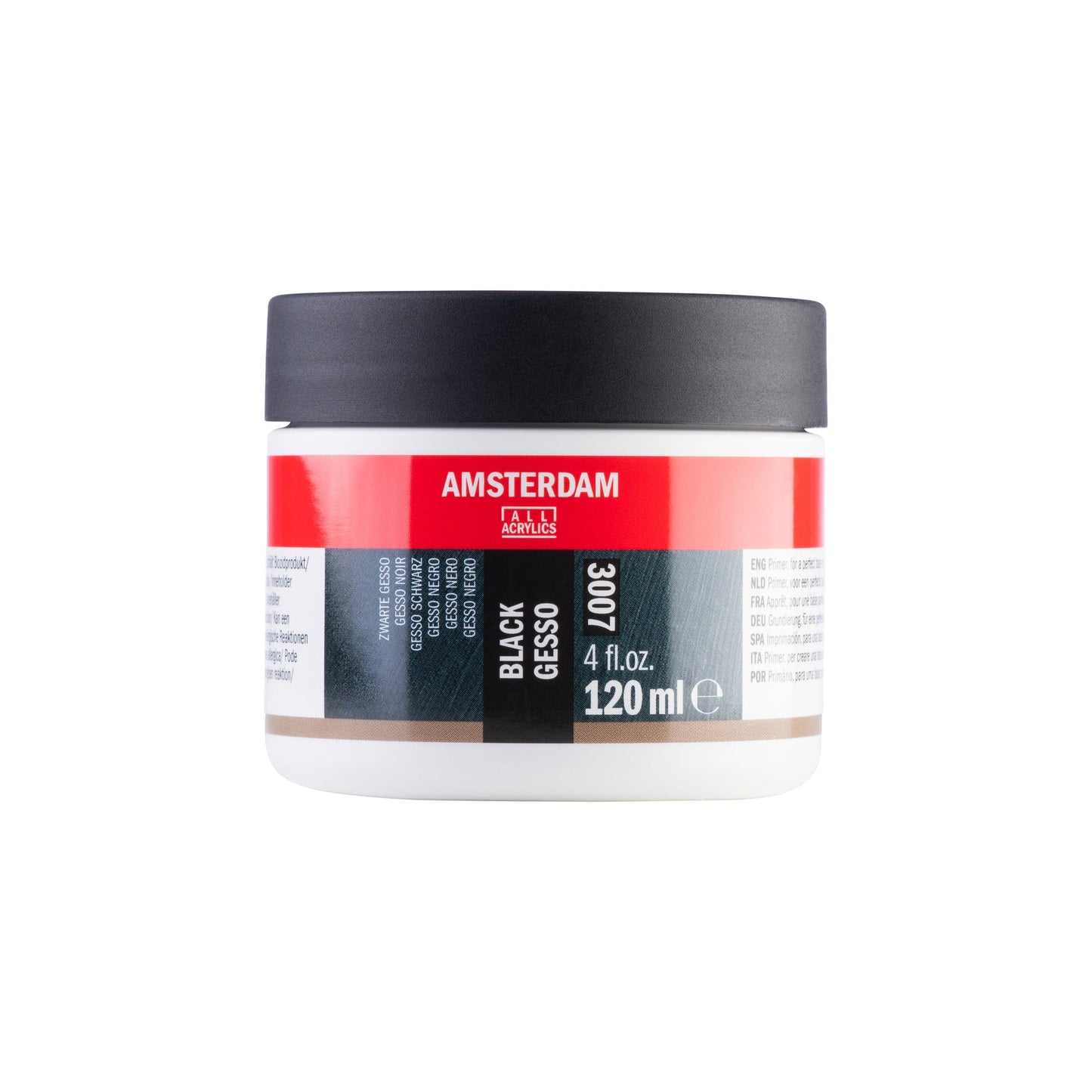 Amsterdam Black gesso 3007 | mini 120 ml