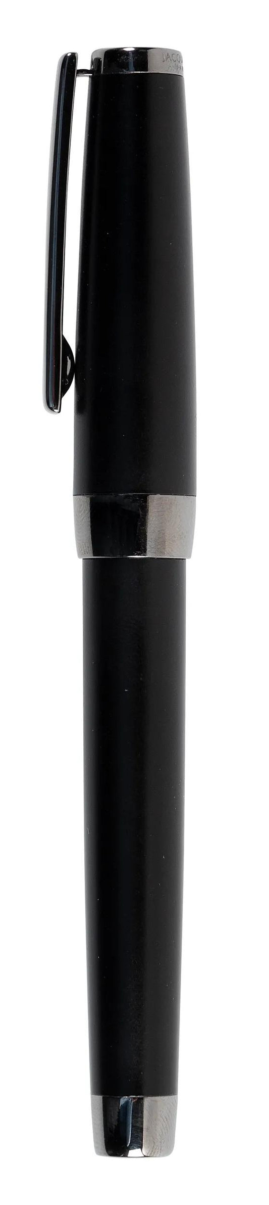 Edelmetallwalze, PVD Körper schwarz matt und Ruthenium Attribute schwarz poliert