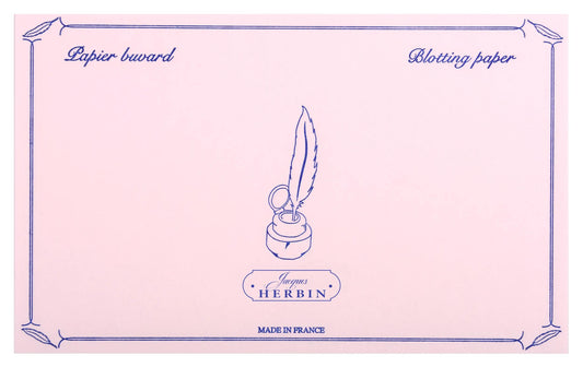 Pochette de 10 blotches Jacques Herbin - Rose (Paket x5)