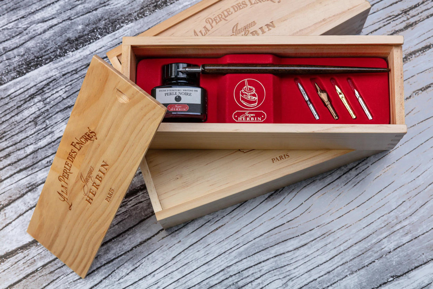 COFFRET PERLE DES ENCRES PERLE NOIRE