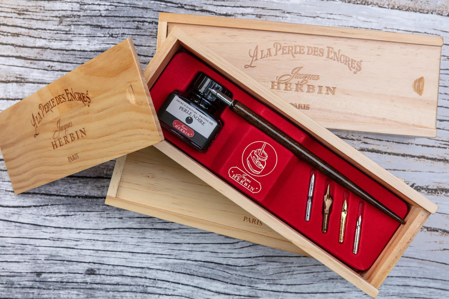 COFFRET PERLE DES ENCRES PERLE NOIRE