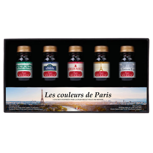 Welcome to Paris! New collection on the theme of Paris, the city where Jacques HERBIN was born. - Assorted (Pack x2)