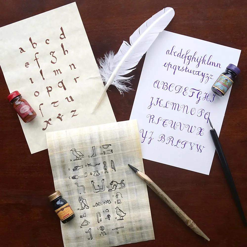 Set scrittura egiziana (Pacchetto x5)