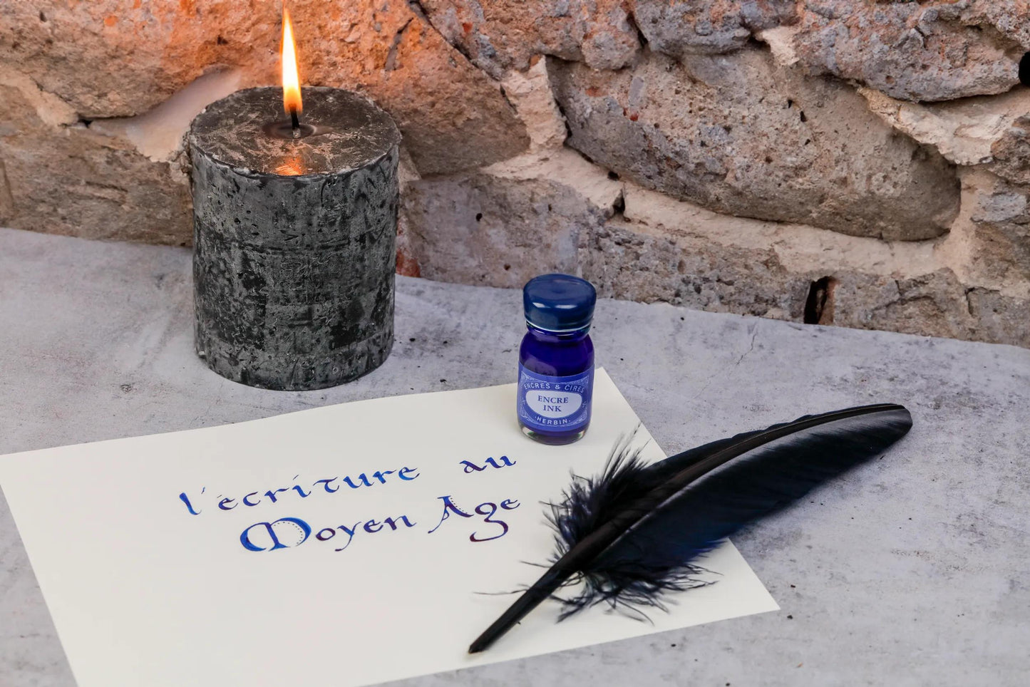 Set Writing in the Middle Ages - Marine Blue (Pack x5)