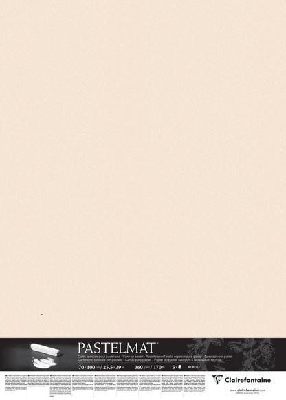 Pastelmat package 5F 70x100cm 360g - Beige