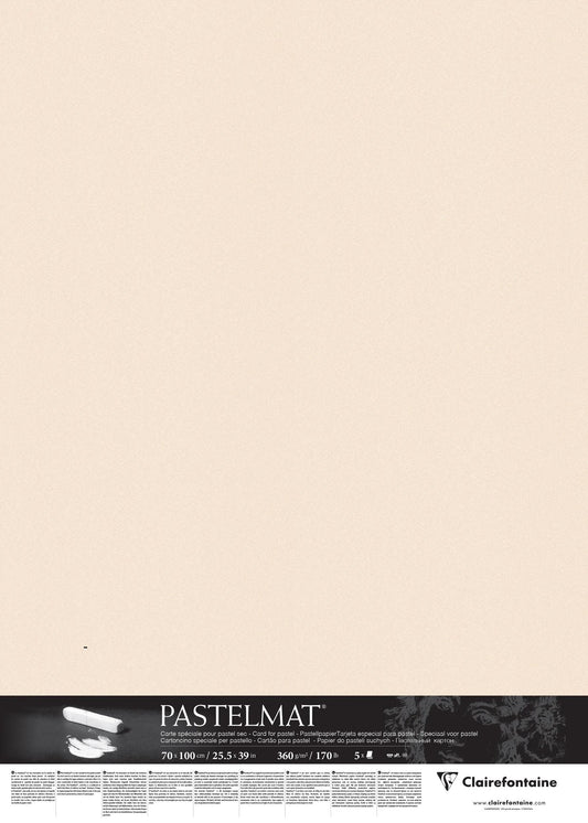 Pastelmat package 5F 70x100cm 360g - Beige