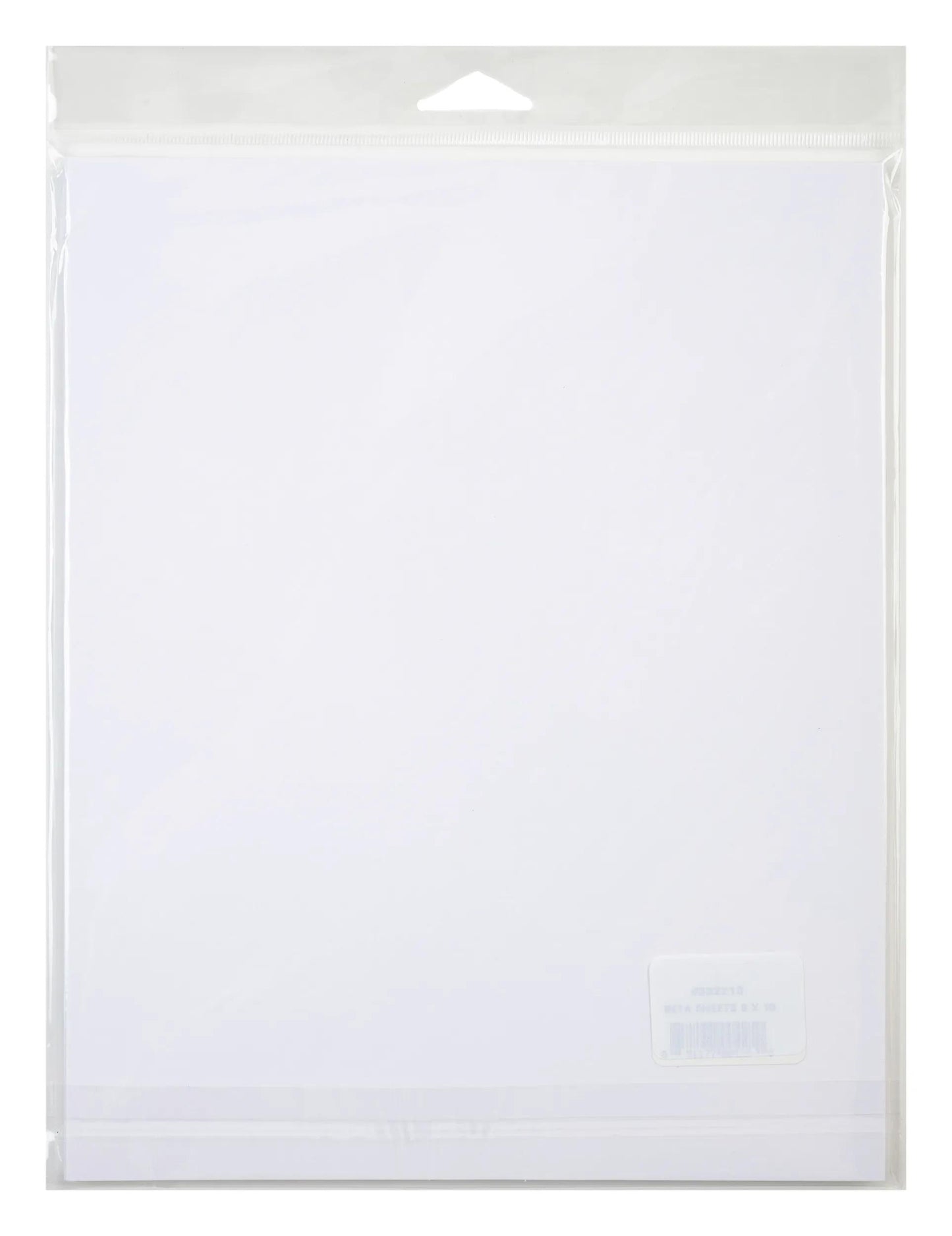Bag 12 Foil Beta 270g - 20,3x25,4cm - White - New (Pack x5)