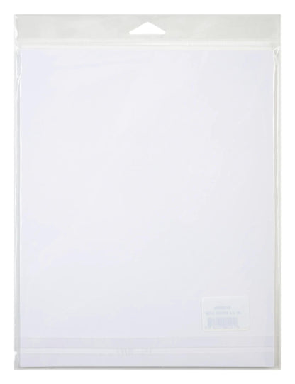 Sachet 12 feuil Bêta 270g - 20,3x25,4cm - Blanc - New (lot de 5)