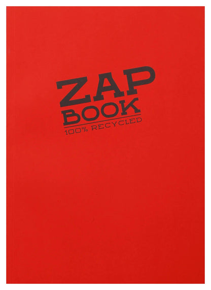 Zap Book carnet collé 160F A4 80g - Aléatoire (lot de 5)