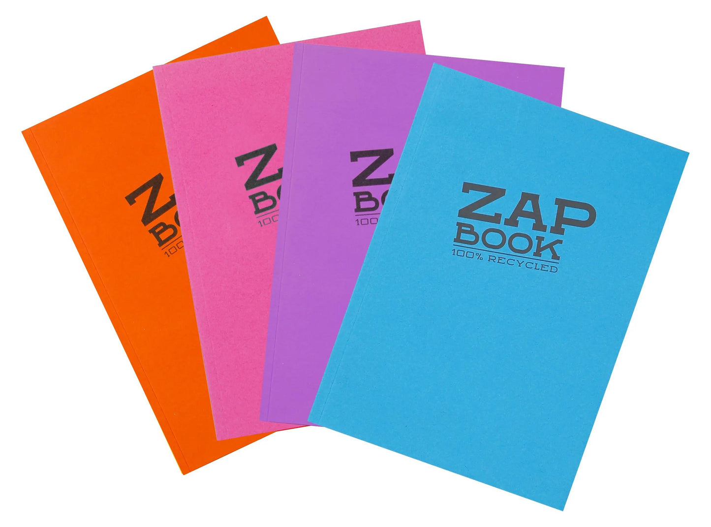 Zap Book carnet collé 160F A6 80g - Aléatoire (Lot x5)