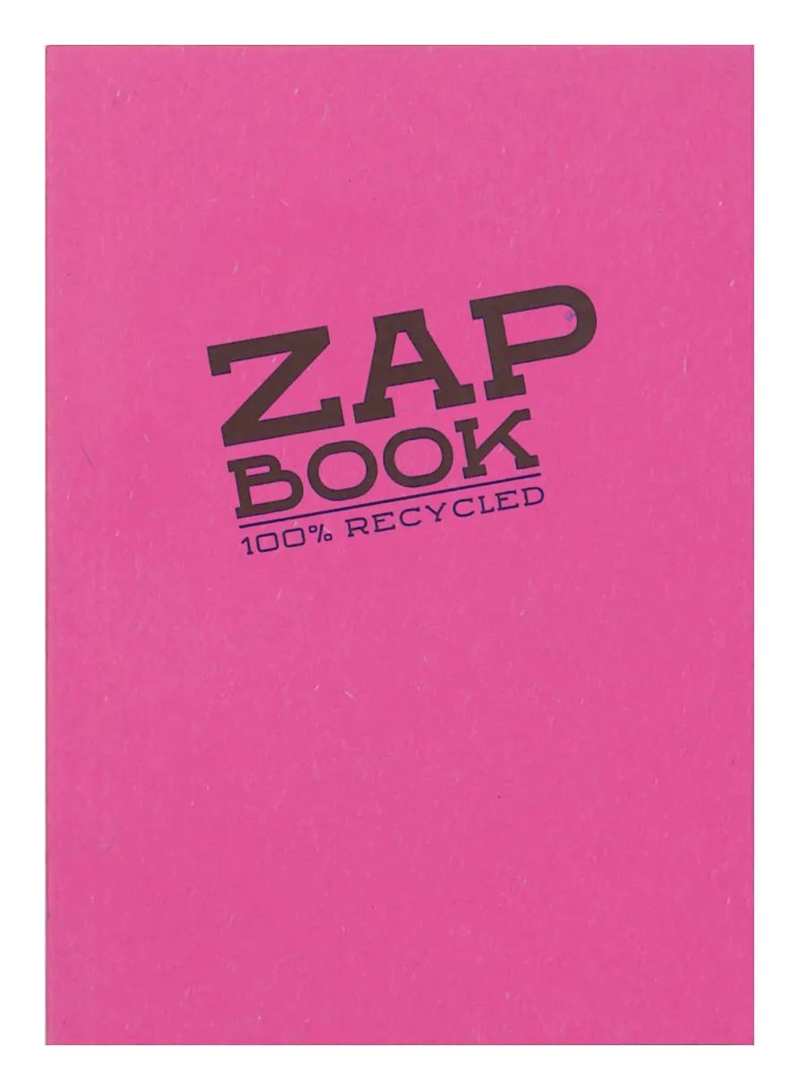 Zap Book carnet collé 160F A6 80g - Aléatoire (Lot x5)