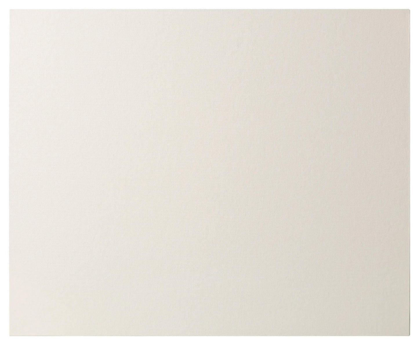 Prêt à peindre carton toilé 8x10cm 3mm - Blanc (Lot x2)