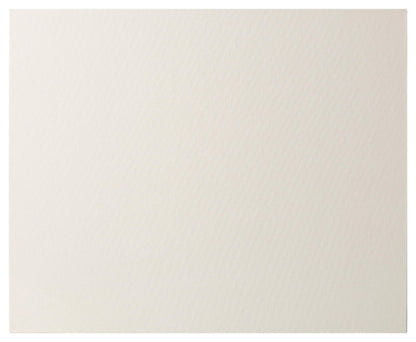 Bereit zu malen Leinwand Pappe 8x10cm 3mm - Weiß (2er-Pack)