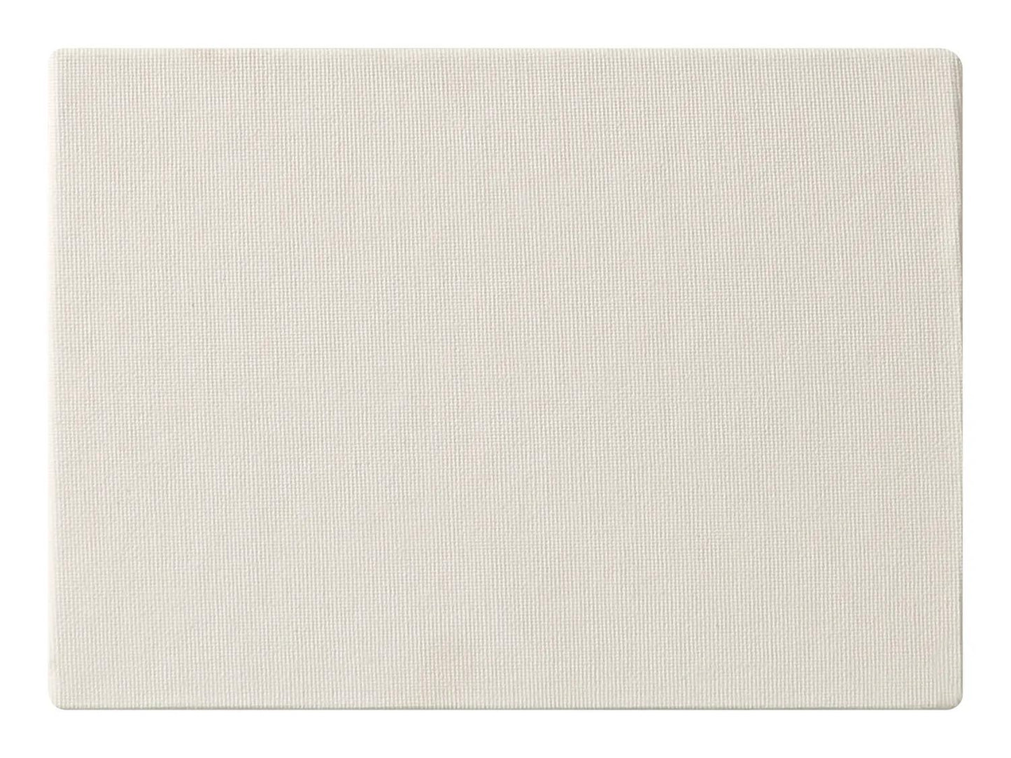 Bereit zu malen Leinwand Pappe 13x18cm 3mm - Weiß (Paket x2)