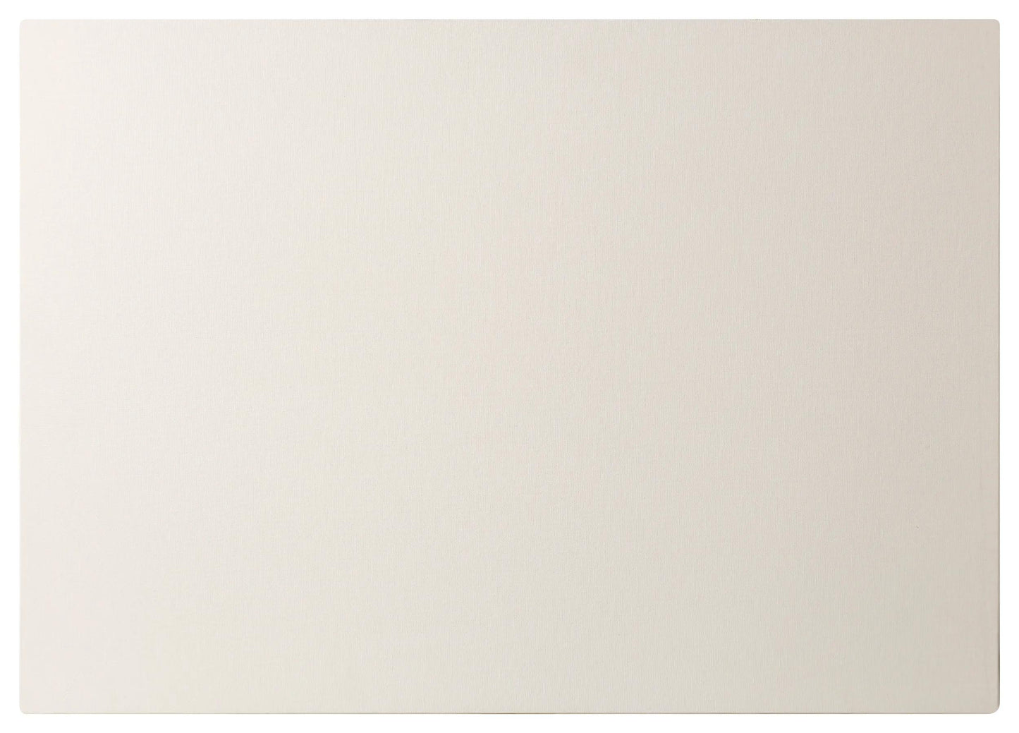 Pronta per dipingere cartone di tela 50x70cm 4mm - Bianco (Pacchetto x2)