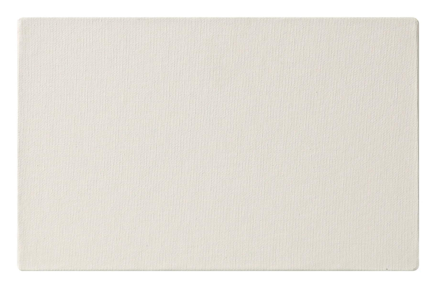 Prêt à peindre carton toilé 22x14cm 3mm 1P - Blanc (Lot x2)