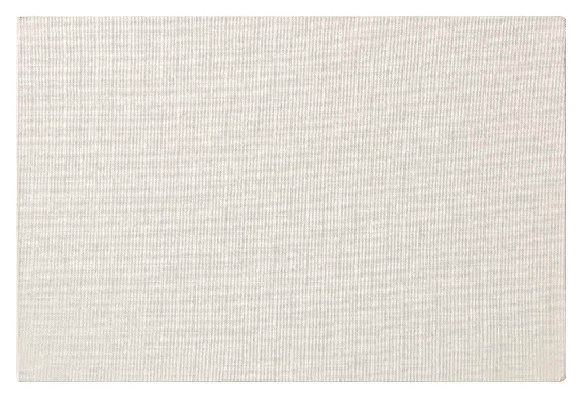 Prêt à peindre carton toilé 33x22cm 3mm 4P - Blanc (lot de 2)