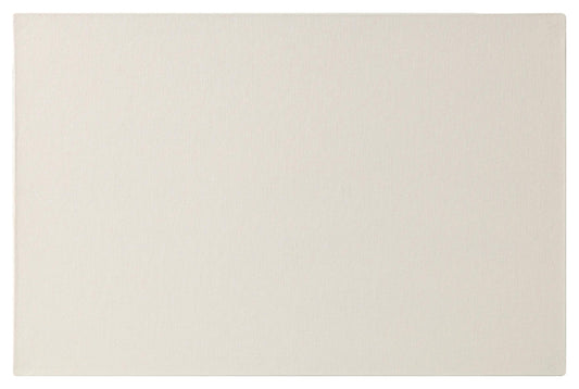 Ready to paint canvas cardboard 41x27cm 3mm 6P - White (Pack x2)