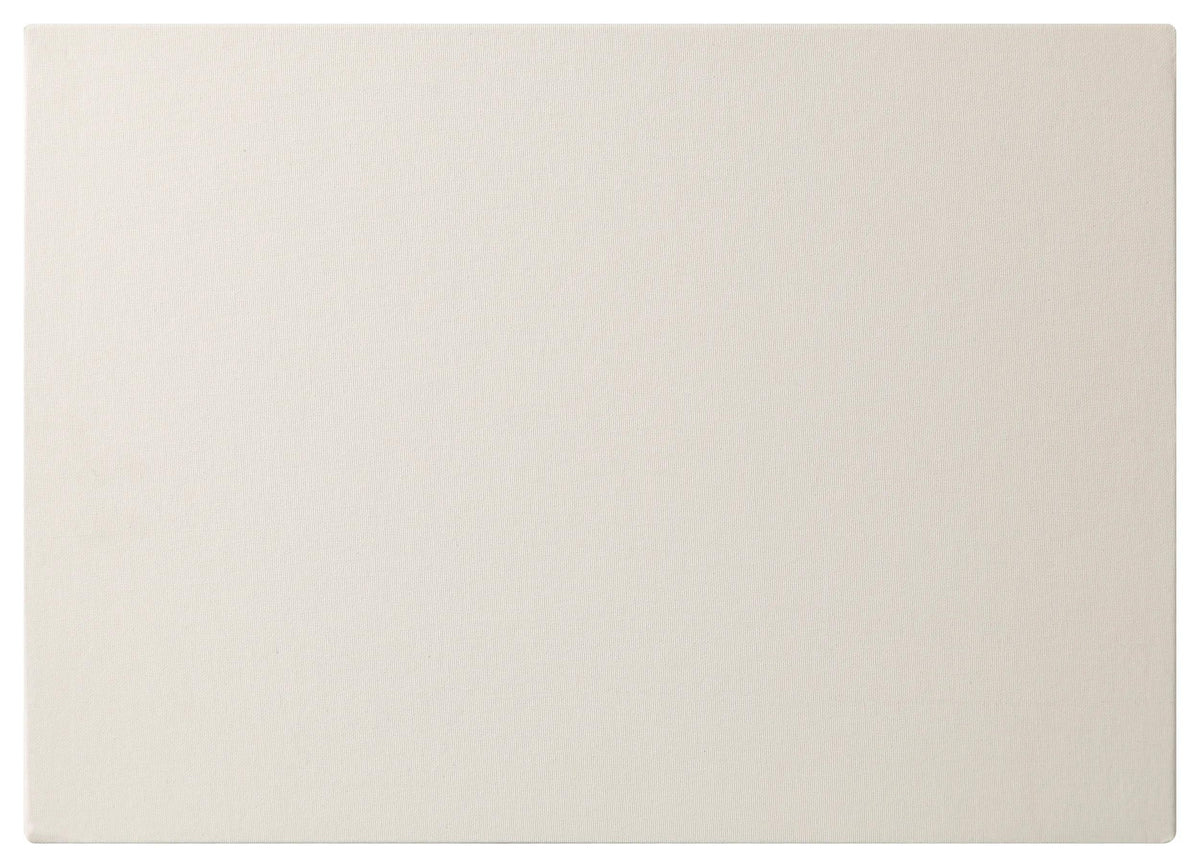 Ready to paint canvas cardboard 46x33cm 3mm 8P - White