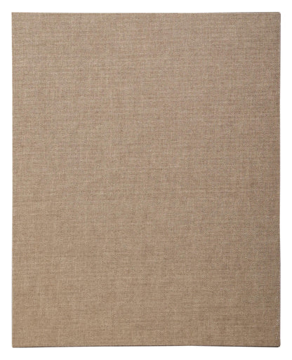 Ready to paint canvas cardboard 18x24cm 3mm - Natural