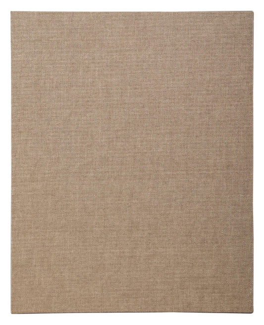 Ready to paint canvas cardboard 24x30cm 3mm - Natural (Pack x2)