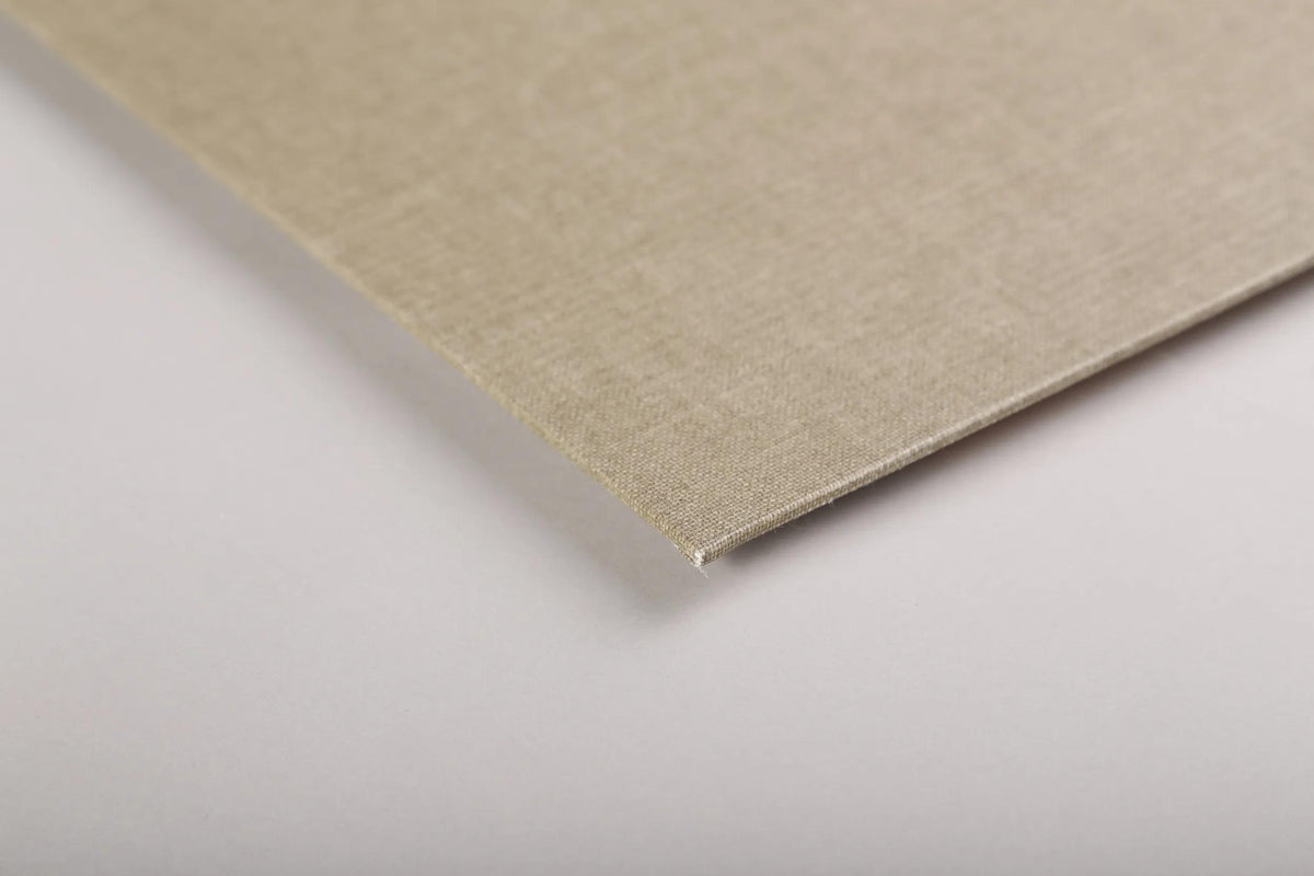 Pronta per dipingere cartone di tela 20x20cm 3mm - Naturale