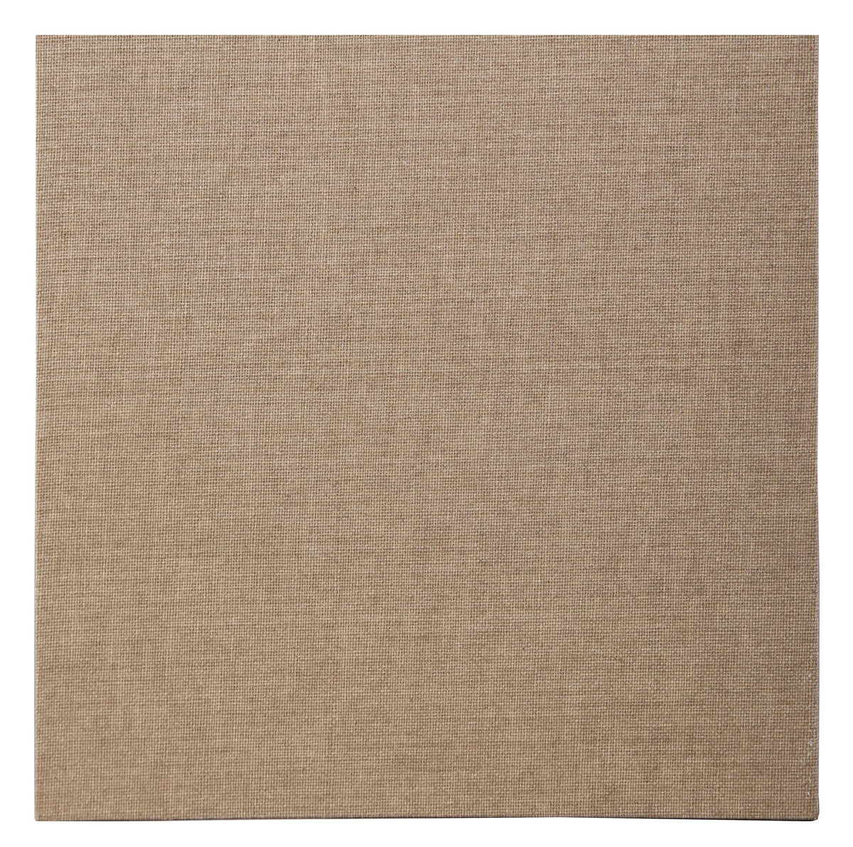 Ready to paint canvas cardboard 40x40cm 3mm - Natural