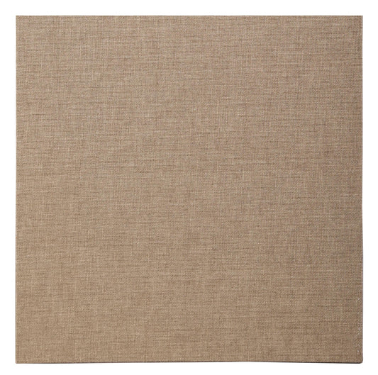 Ready to paint canvas cardboard 40x40cm 3mm - Natural (Pack x2)