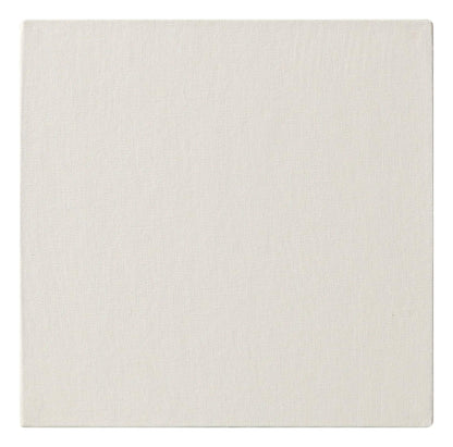 Pronta per dipingere cartone di tela 20x20cm 3mm - Bianco (confezione da 2)