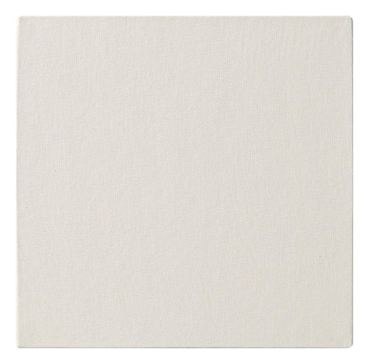 Ready to paint canvas cardboard 20x20cm 3mm - White (Pack x2)